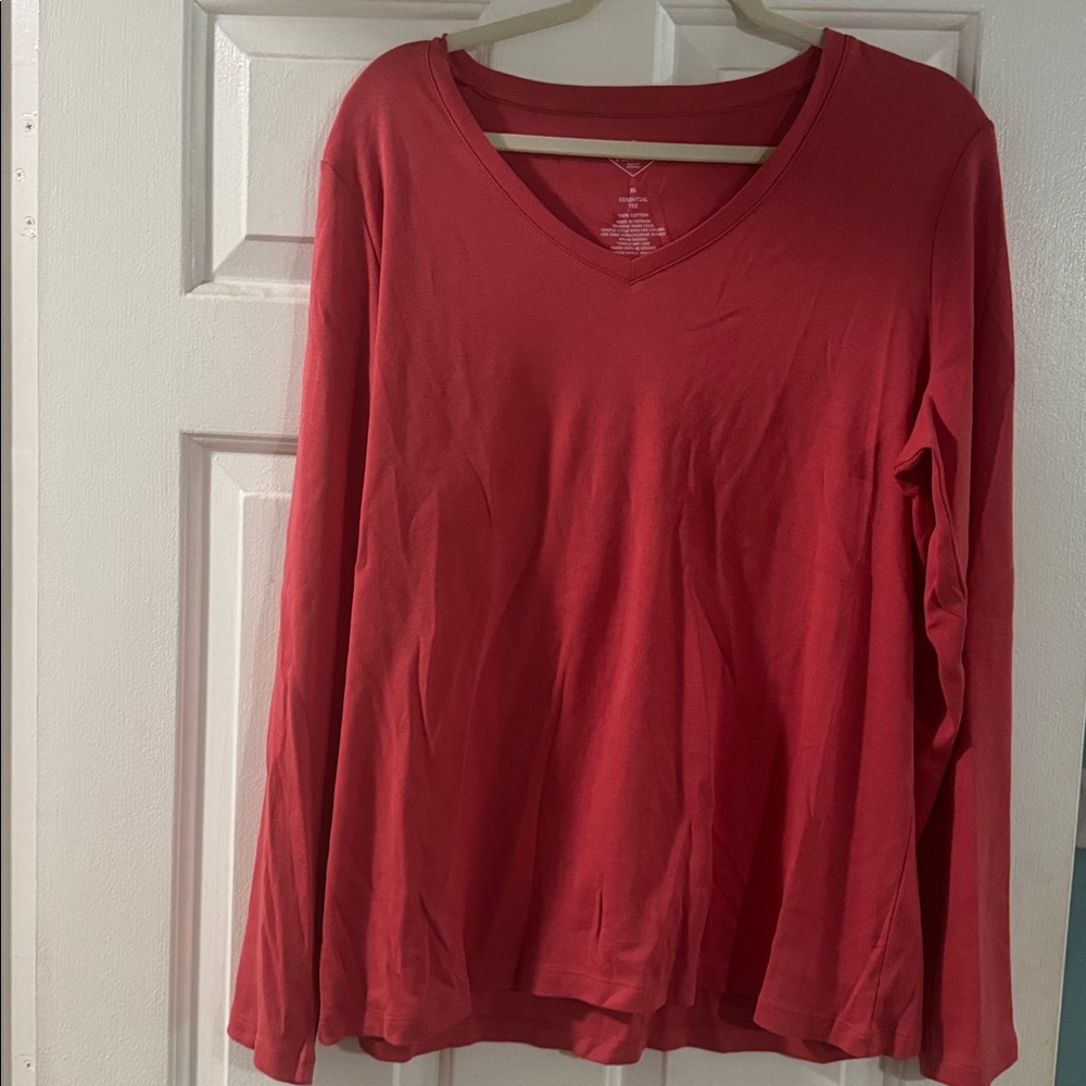 St. John's Bay Classic Coral Tee